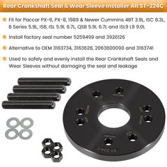 Durable CNC steel construction with anti-corrosion finish for long tool life.