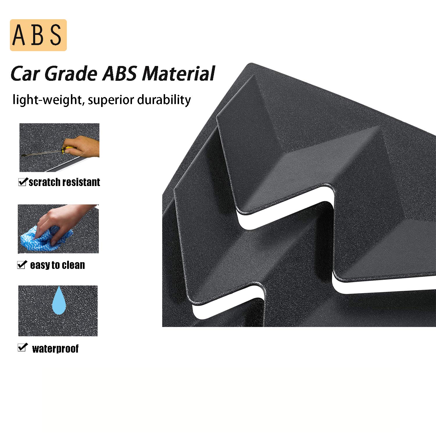 E-cowlboy ABS louvers provide lightweight durability for Challenger.