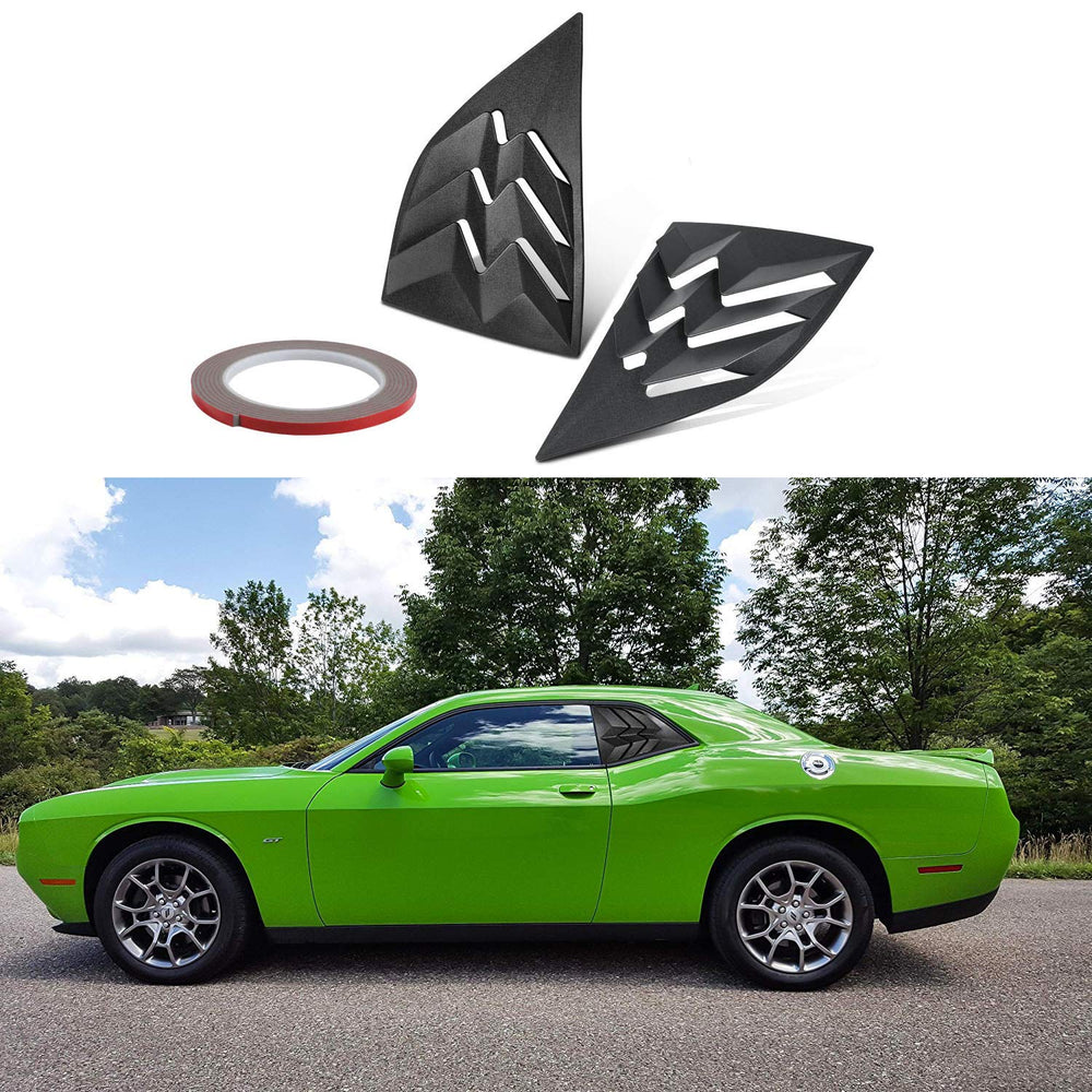 E-cowlboy Challenger louvers align with the third brake light design.