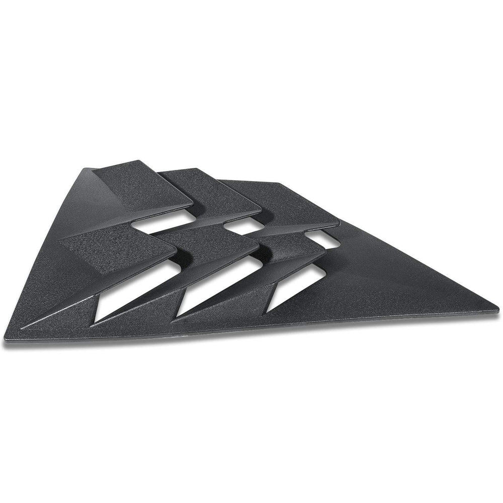 E-cowlboy installation-ready louvers use 3M tape for quick fit.