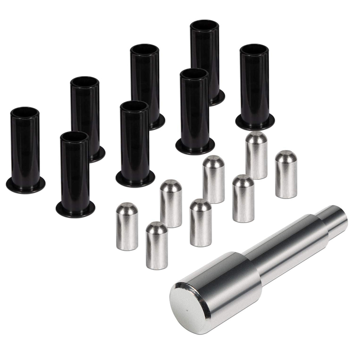 E-cowlboy door pin guides assist alignment for Jeep Wrangler pins and hinges.