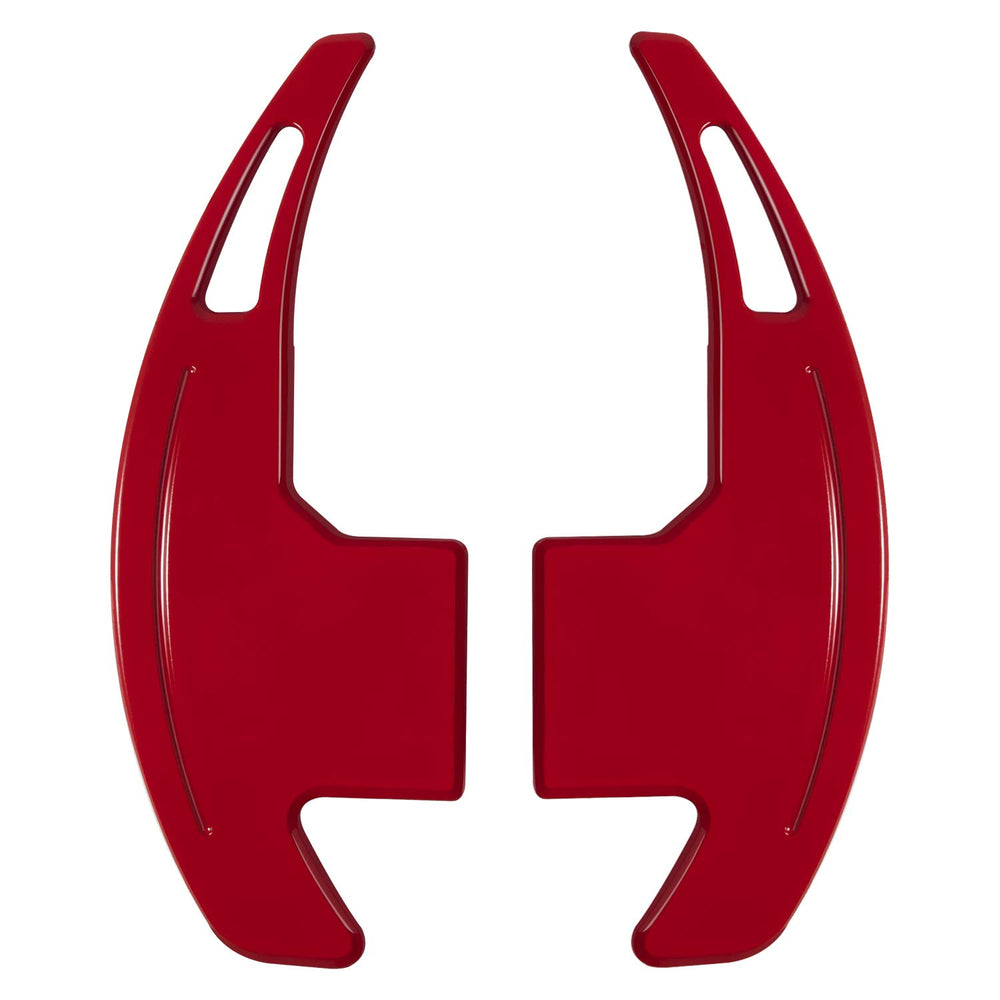 E-cowlboy red extended paddle delivers smoother shifting feel.