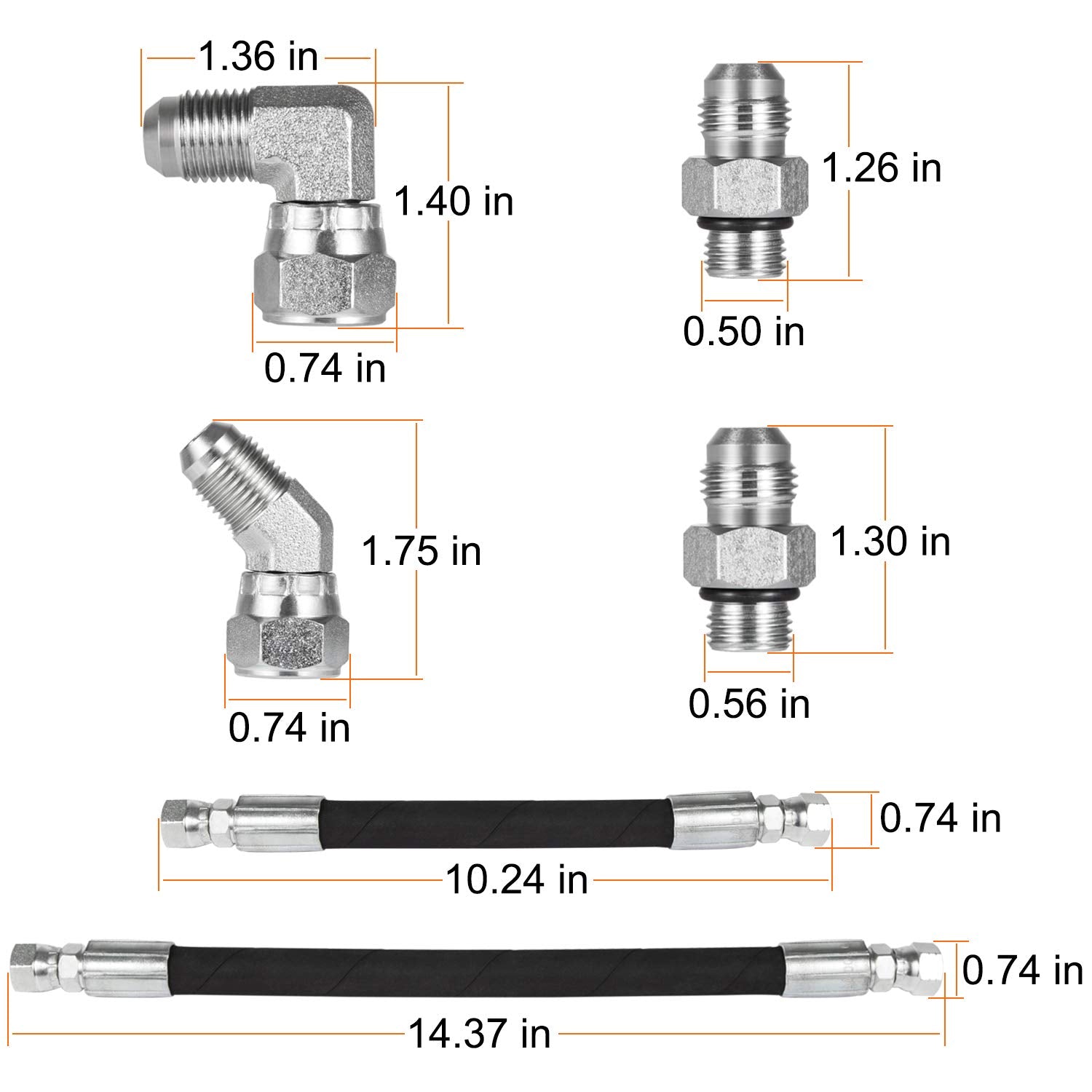 Hose material closeup from E-cowlboy HPOP showing multi-layer heat resistance