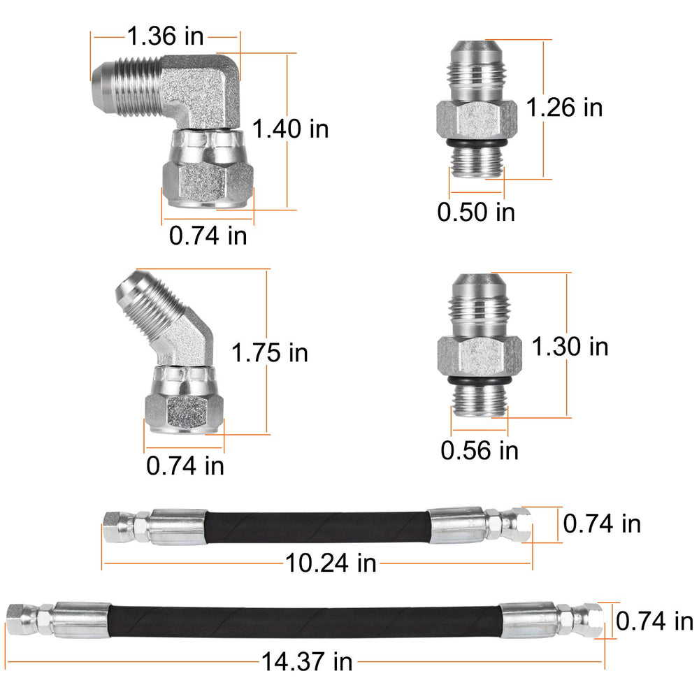Hose material closeup from E-cowlboy HPOP showing multi-layer heat resistance