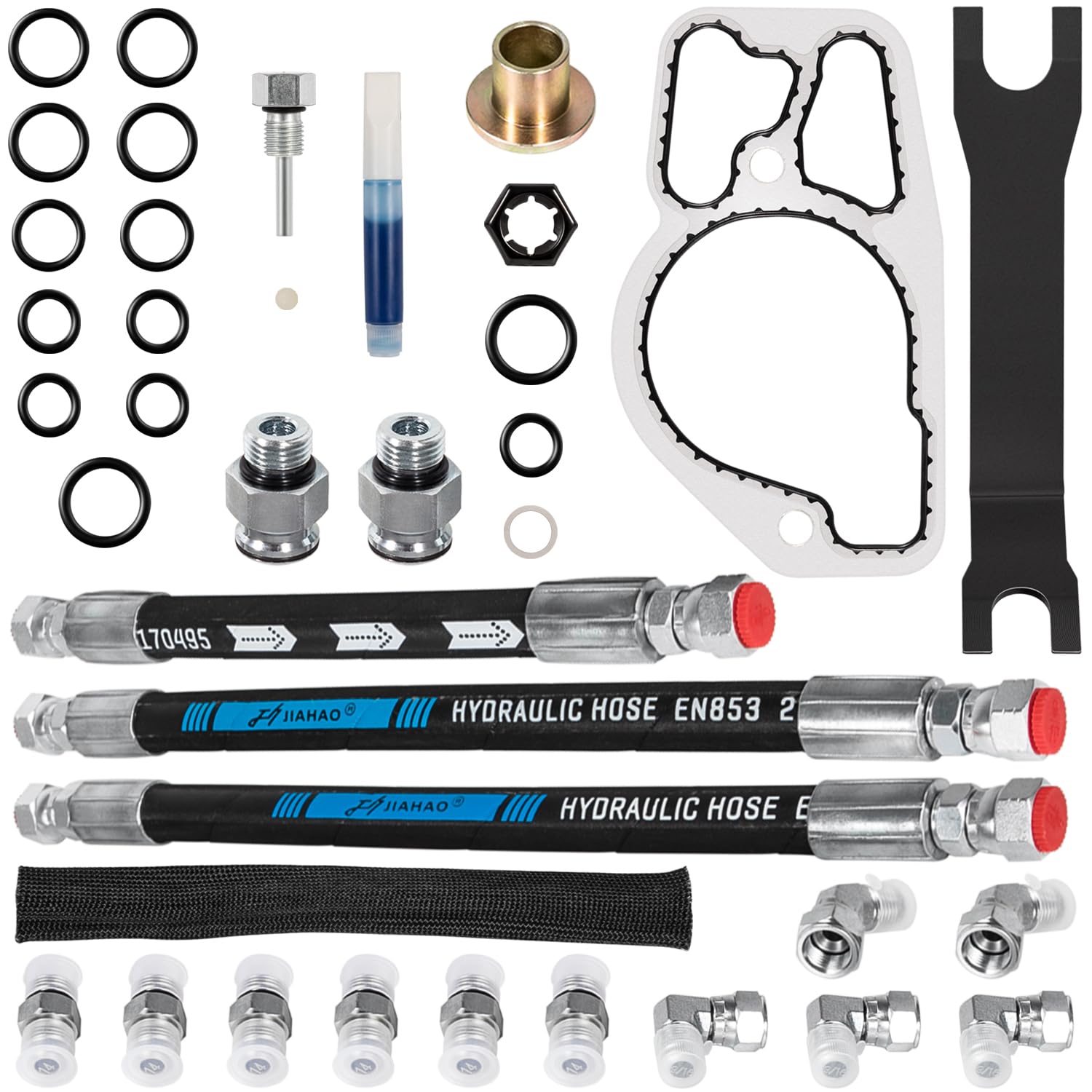E-cowlboy HPOP master service kit for Ford 7.3L Powerstroke, ready for installation.