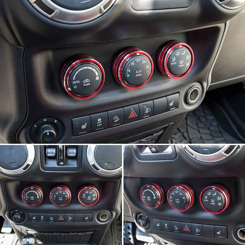 E-cowlboy knurled red trim offers comfortable grip and longevity.