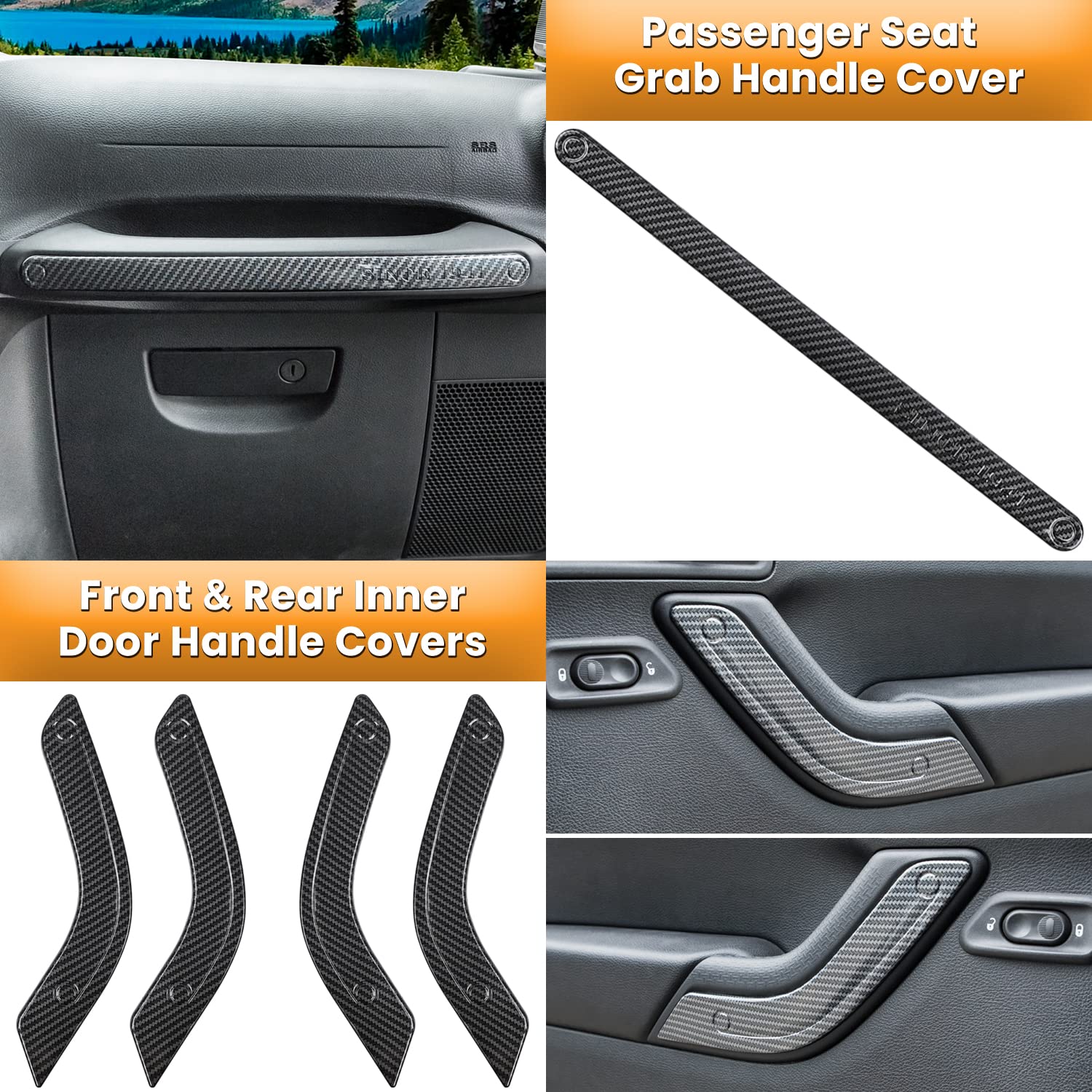 E-cowlboy cup holder trim keeps surfaces cleaner and easier to wipe down.