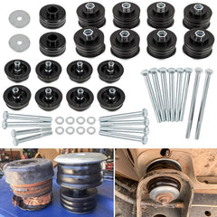 E-cowlboy KF04060BK body mount kit assembly improves ride quality.
