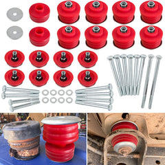 E-cowlboy KF04060BK body mount kit front view for Ford F-250/F-350 improves cab alignment