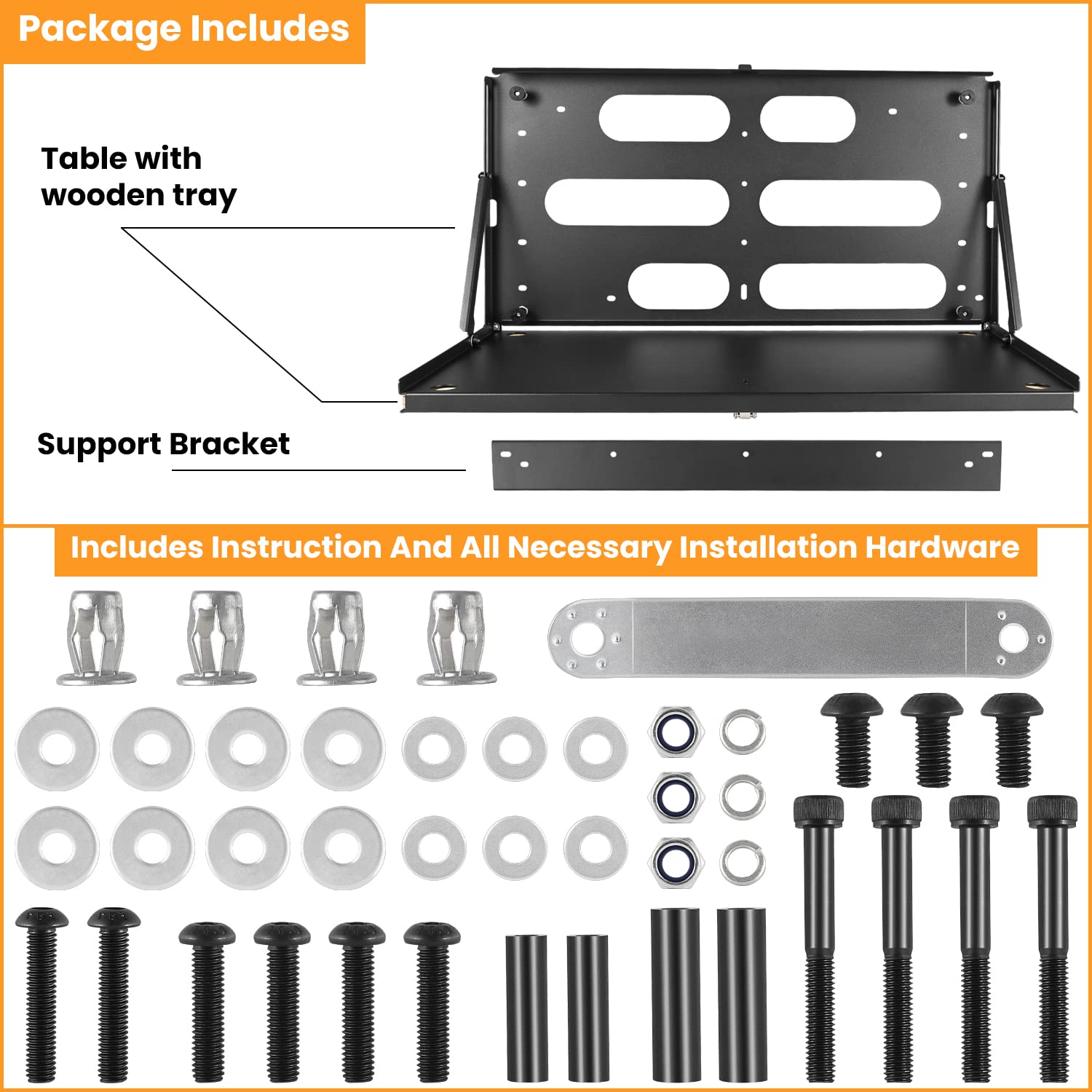 E-cowlboy matte black powder-coated finish resists rust for long-term outdoor use.