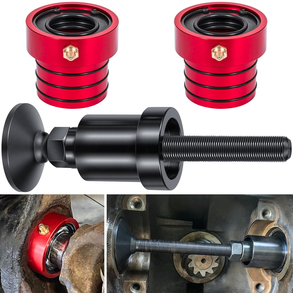 Ecowlboy MG21103 front axle tube seal pair for Jeep keeps moisture out