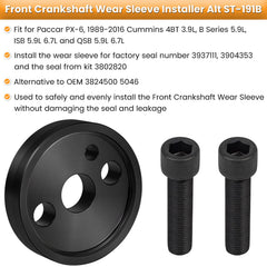Compatible with Paccar PX-6 and Cummins 4BT-ISC family engines.