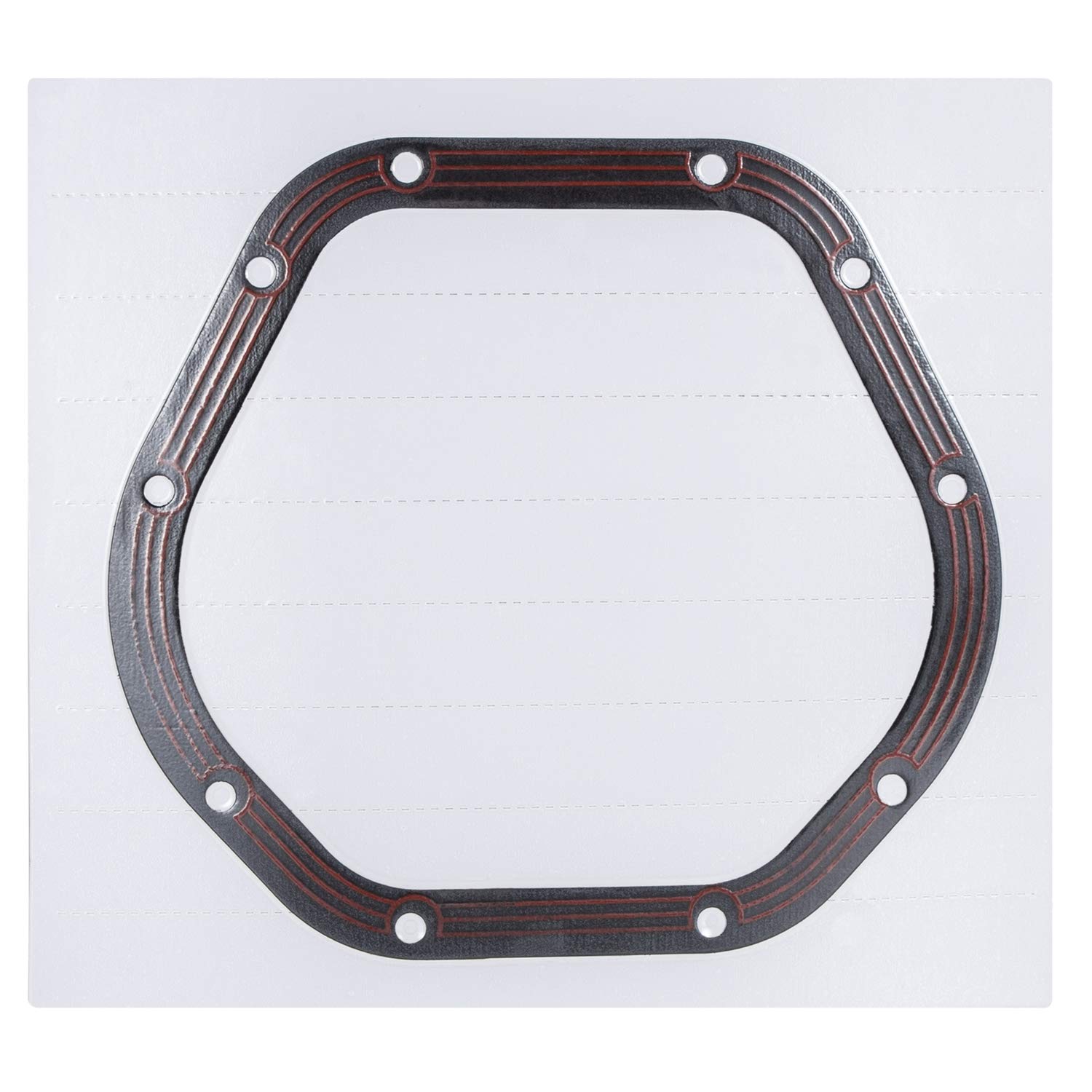 E-cowlboy perimeter elastomer beading close-up illustrating full-surface sealing on both sides.