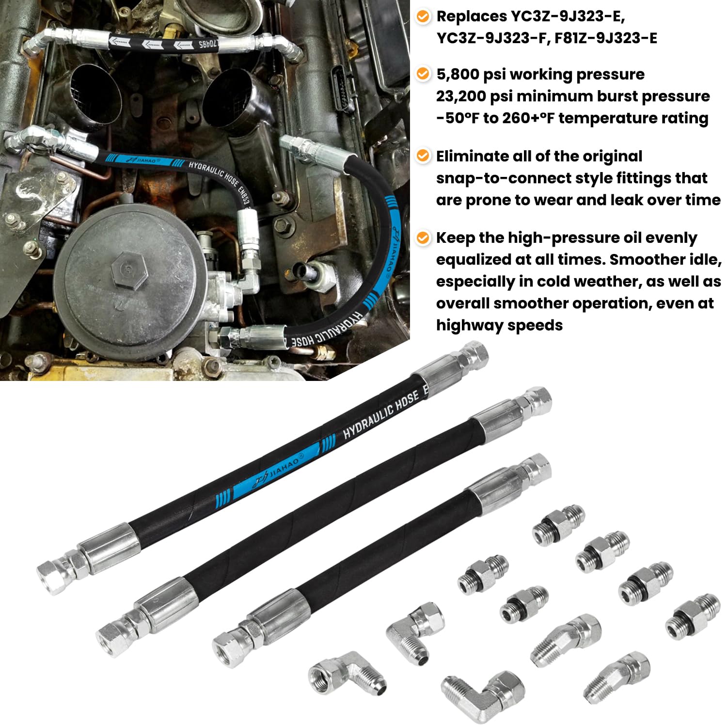 E-cowlboy premium O-rings and gaskets ensure reliable sealing during service.