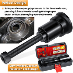 Ecowlboy puck-set in action ensuring even pressure distribution.