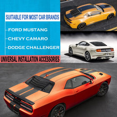 Ecowlboy rear louvers show quick drill-free mounting with included hardware.