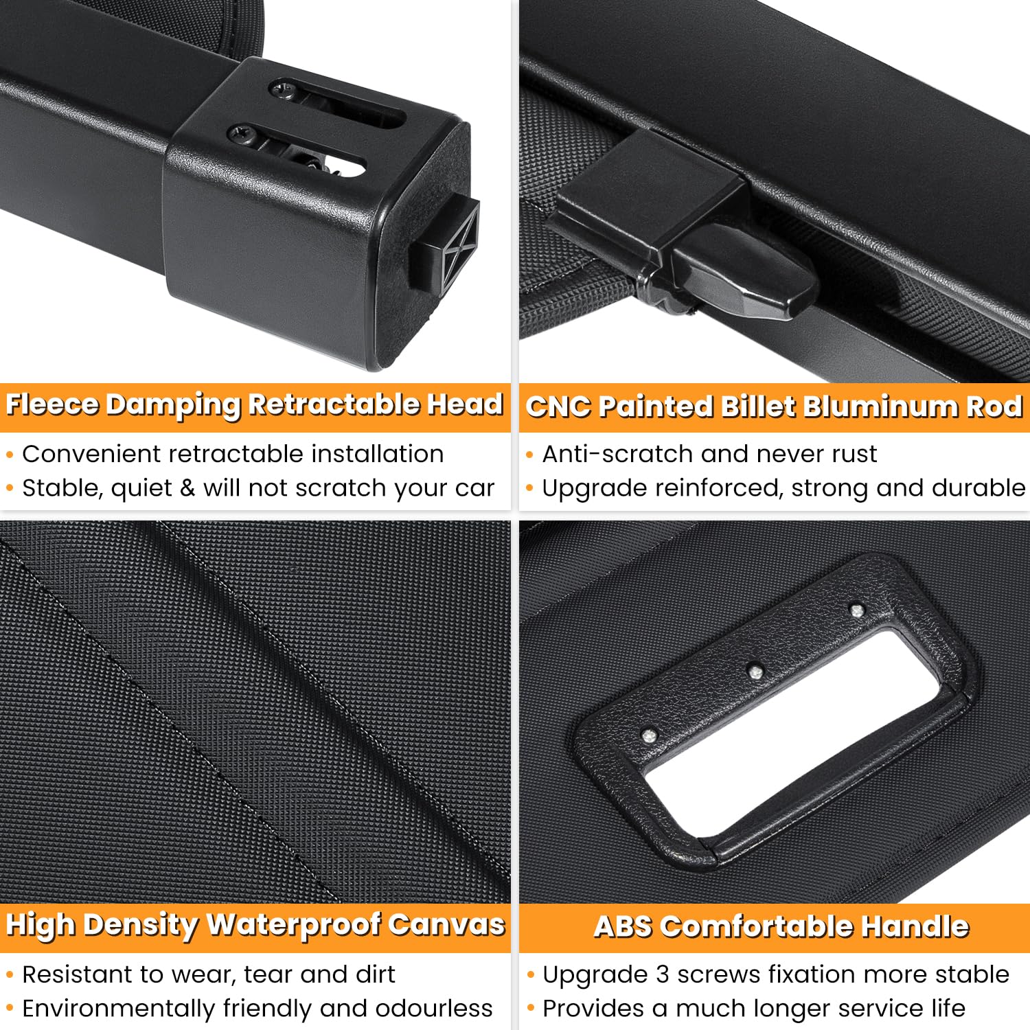 E-cowlboy retractable design saves space while keeping cargo hidden.