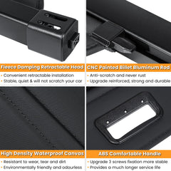 E-cowlboy retractable design saves space while keeping cargo hidden.
