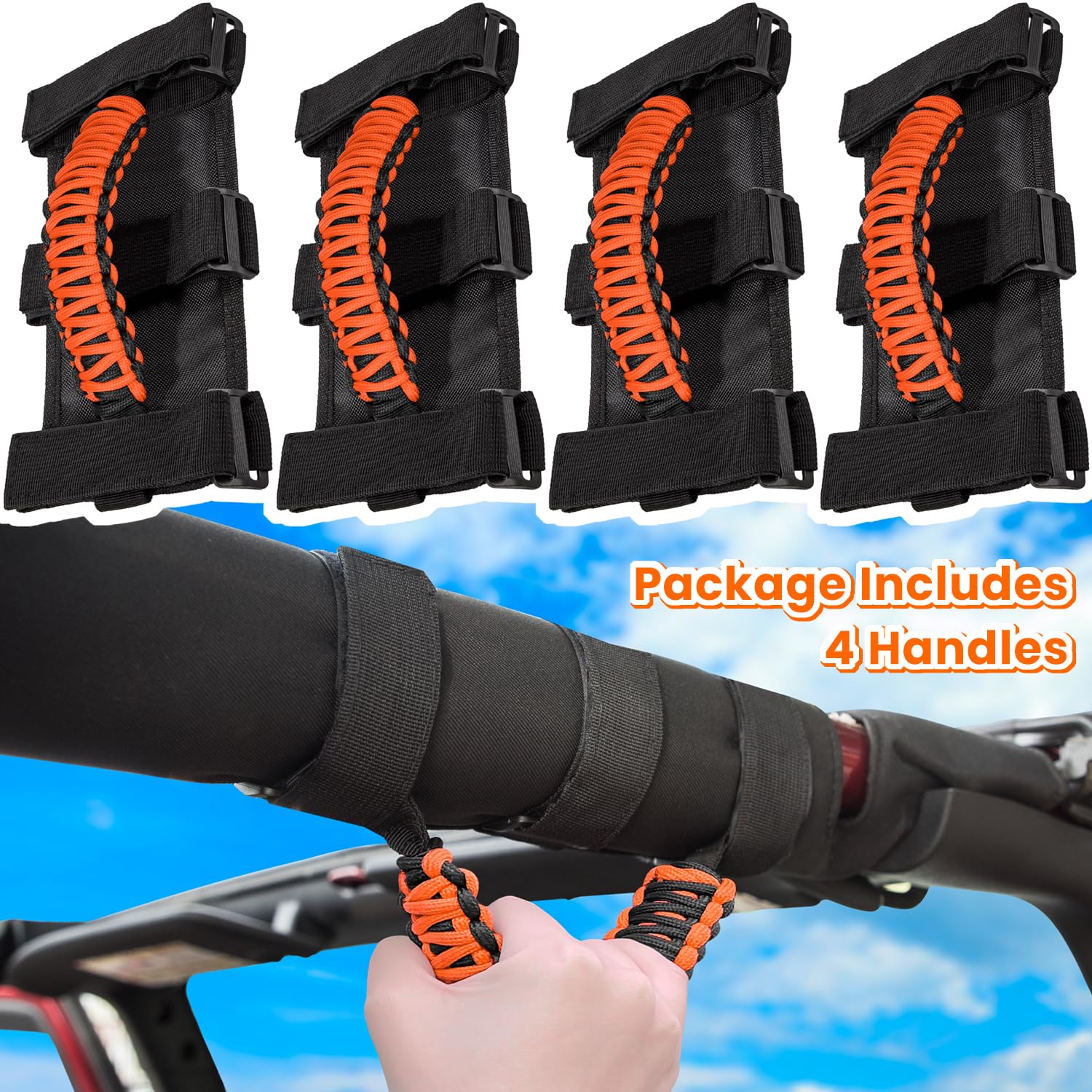 Fits Wrangler JK to Gladiator JT and more, enhancing interior grip.