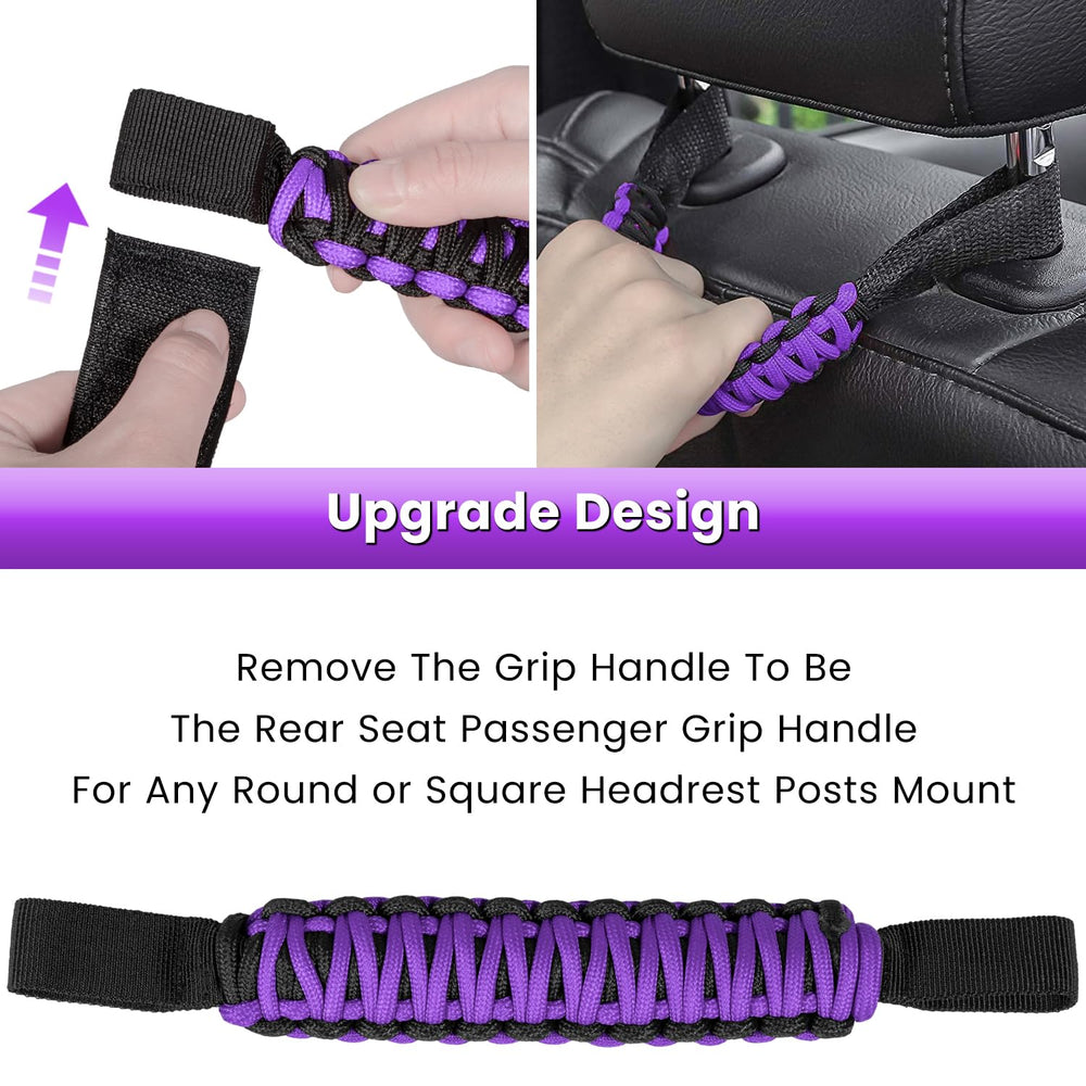 E-cowlboy durable materials resist wear, keeps purple handles looking new