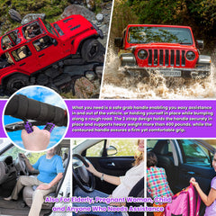 E-cowlboy secure strap system for reliable hold on rough roads