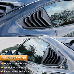 Durable ABS louvers designed for weather resistance and interior privacy