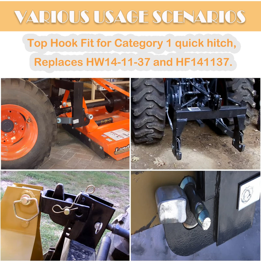 E-cowlboy Cat 1 hitch is Harbor Freight compatible for easy upgrades.