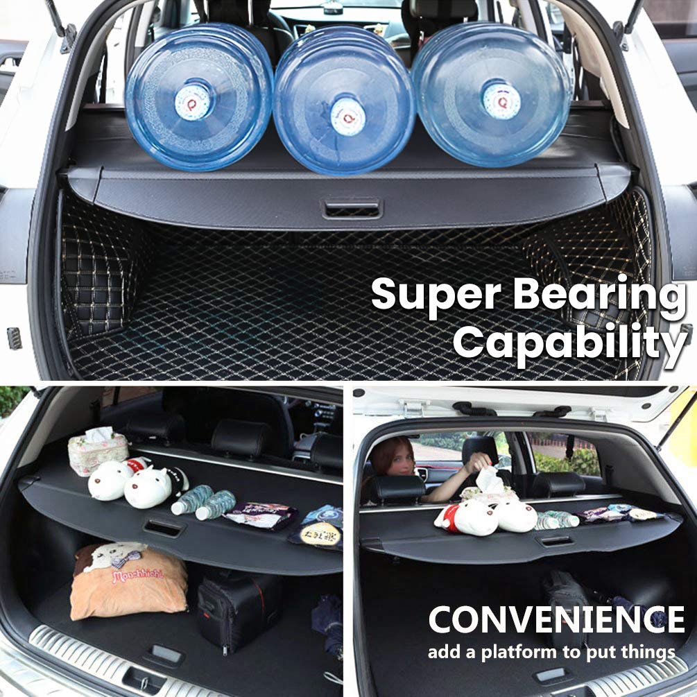 Ecowlboy trunk cover's soft damping ends reduce noise and protect your Rogue finish.