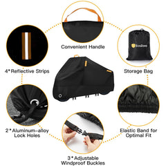 EcoZoro universal fit cover measures up to 116 inches for many models