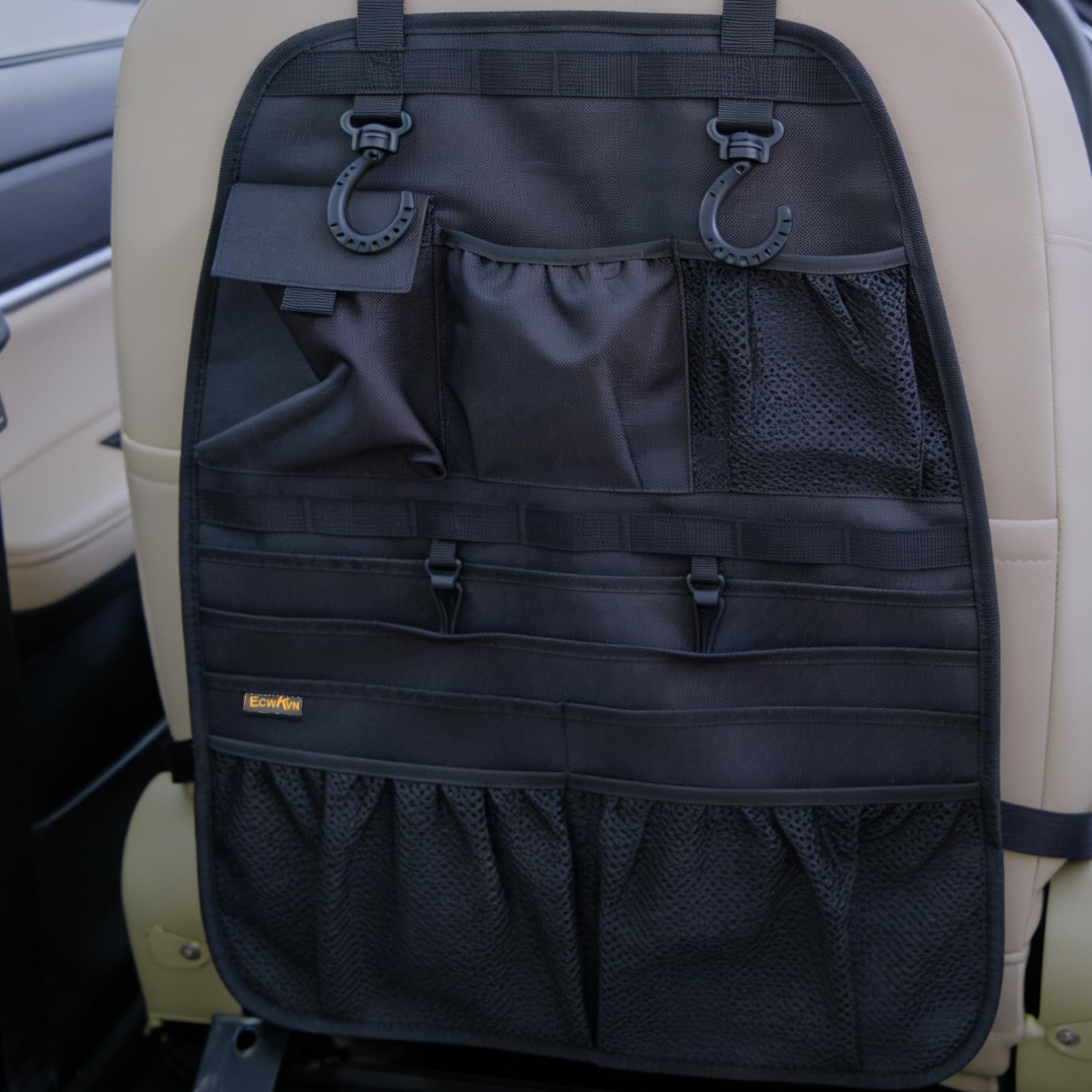 ECWKVN versatile organizer holds tools, bottles, snacks for work and family trips.