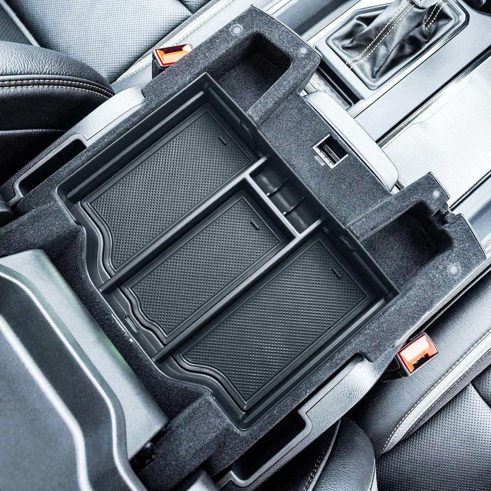 EDBETOS ABS plastic console tray for Dodge RAM resists wear.