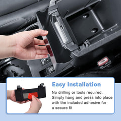 EDBETOS armrest storage bin expanding under-console space