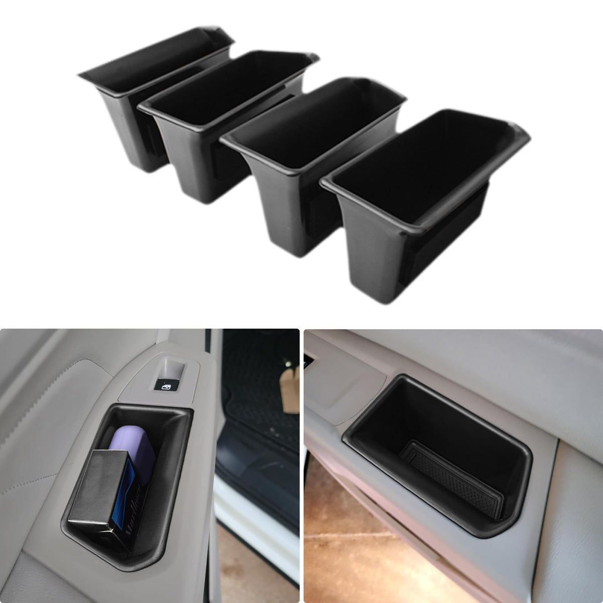 EDBETOS Atlas front door handle storage box keeps essentials at hand.