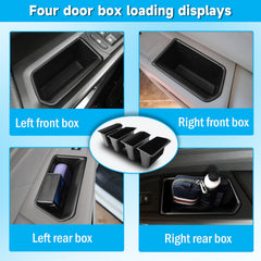 EDBETOS Atlas rear door handle storage box organizes small items neatly.