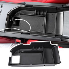 EDBETOS Camry center console tray front view shows seamless OEM-like fit for quick access.