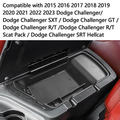 EDBETOS armrest box upgrade improves interior organization on the Challenger