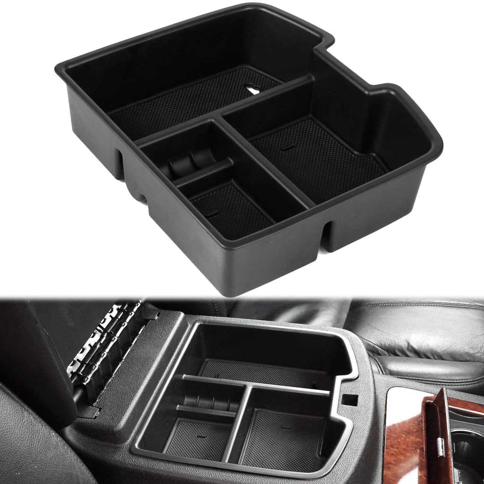 EDBETOS center console fits GM truck interiors neatly