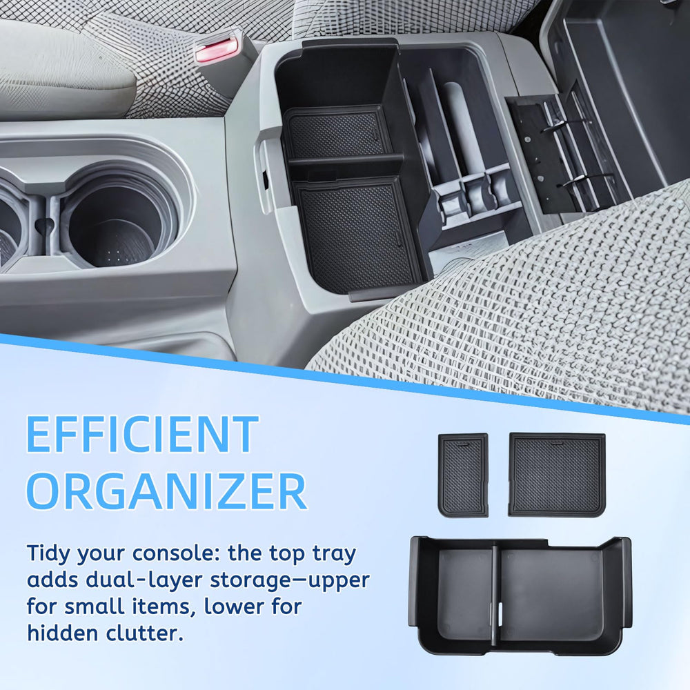 EDBETOS tray features detachable anti slip rubber pads prevent sliding of items