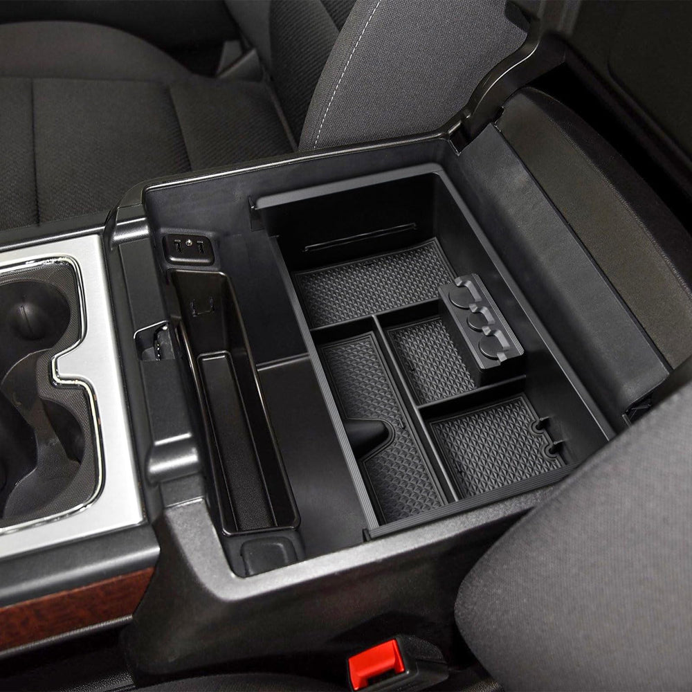 EDBETOS center console organizer tray fits Silverado 1500 for quick access.