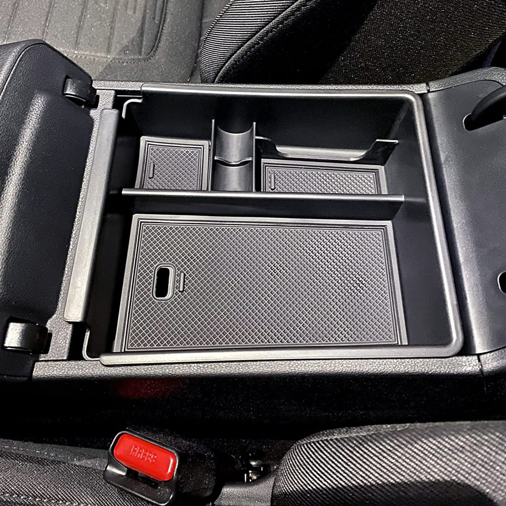 EDBETOS center console organizer upper layer holding phone and wallet
