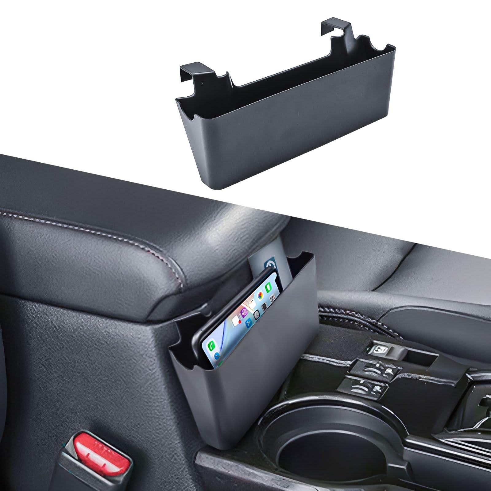 EDBETOS center console organizer showcasing tidy access to essentials