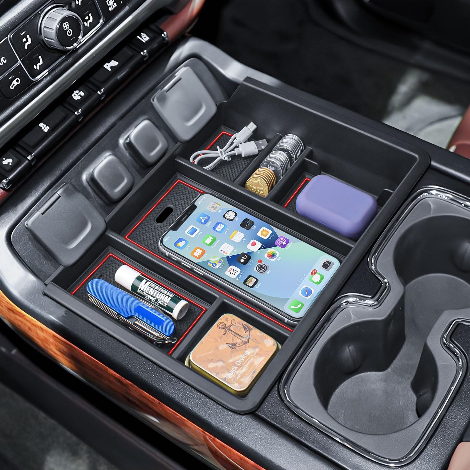 EDBETOS interior storage upgrade for Silverado and Sierra families.