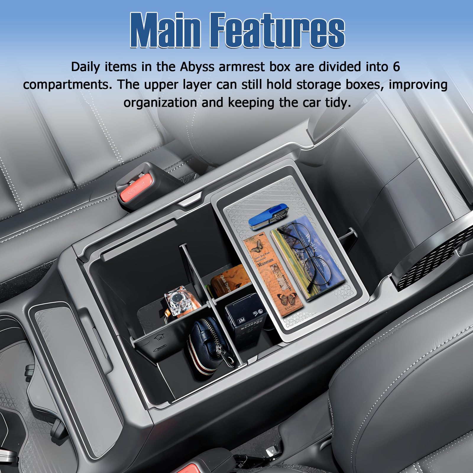 EDBETOS center console upgrade reduces rattling during drives