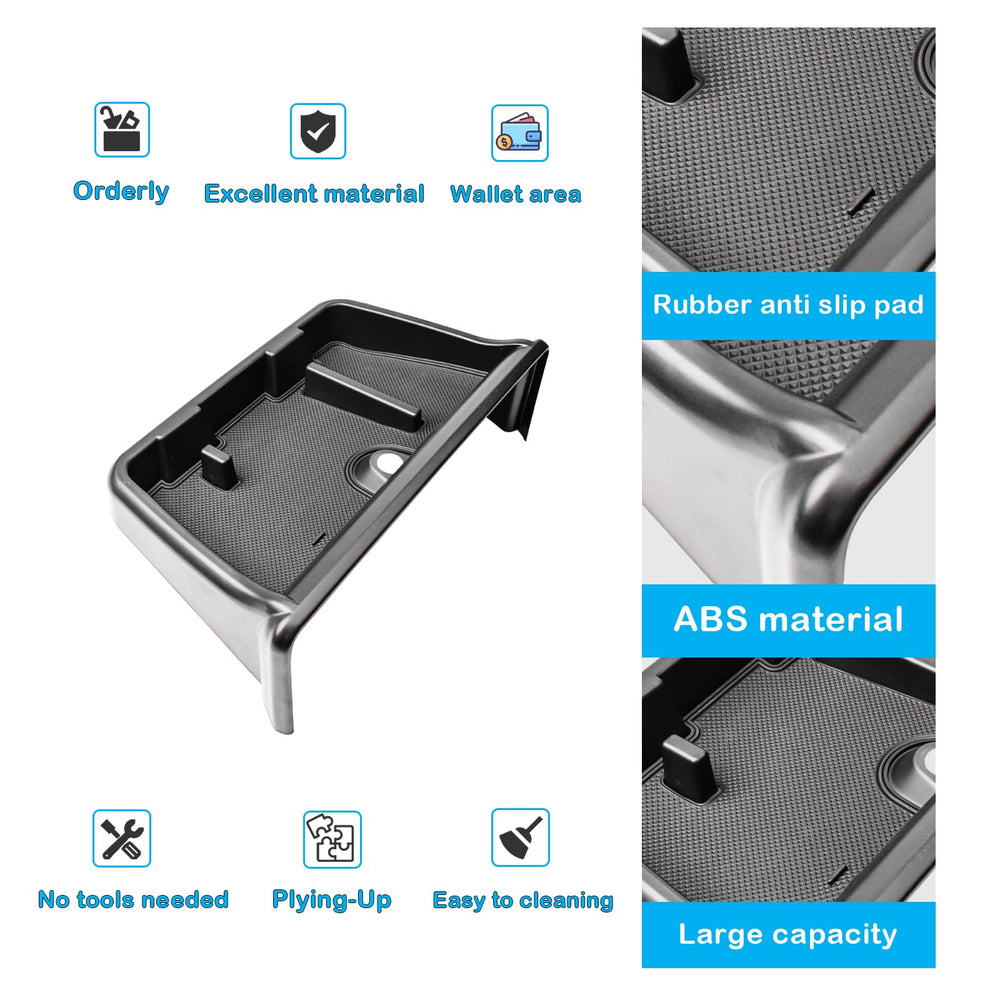 EDBETOS dash tray keeps daily essentials within easy reach during commutes.