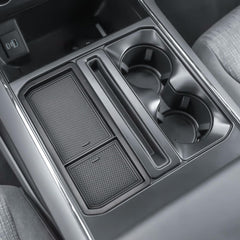 EDBETOS F-150 driver-pocket cubby cover keeps small items discreet and accessible