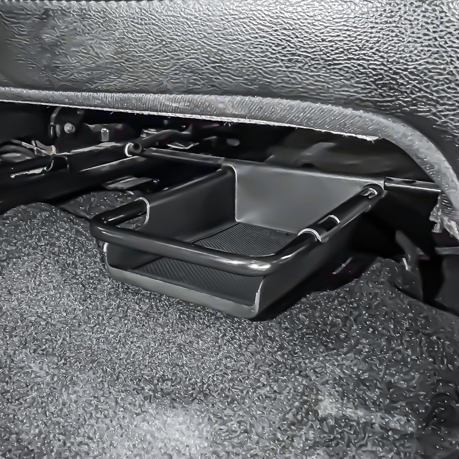 EDBETOS heavy-duty ABS tray includes anti-slip mat to prevent movement