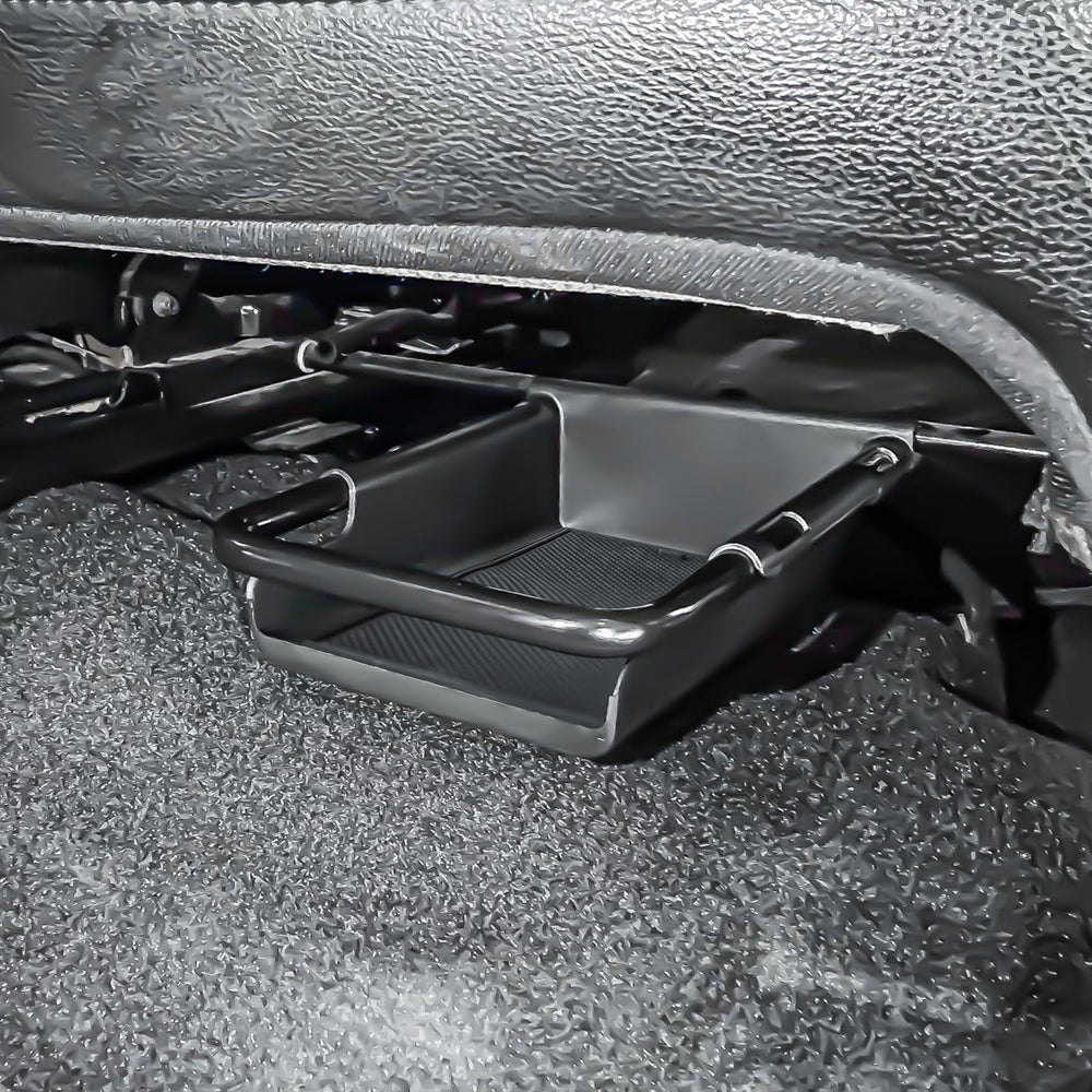 EDBETOS heavy-duty ABS tray includes anti-slip mat to prevent movement