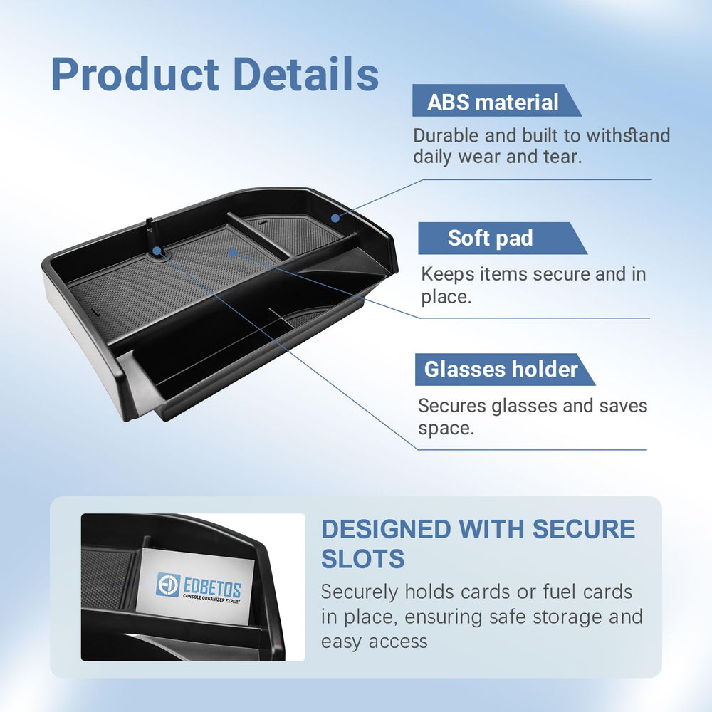 EDBETOS hidden card slot stores cards within easy reach