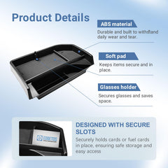 EDBETOS hidden card slot stores cards within easy reach