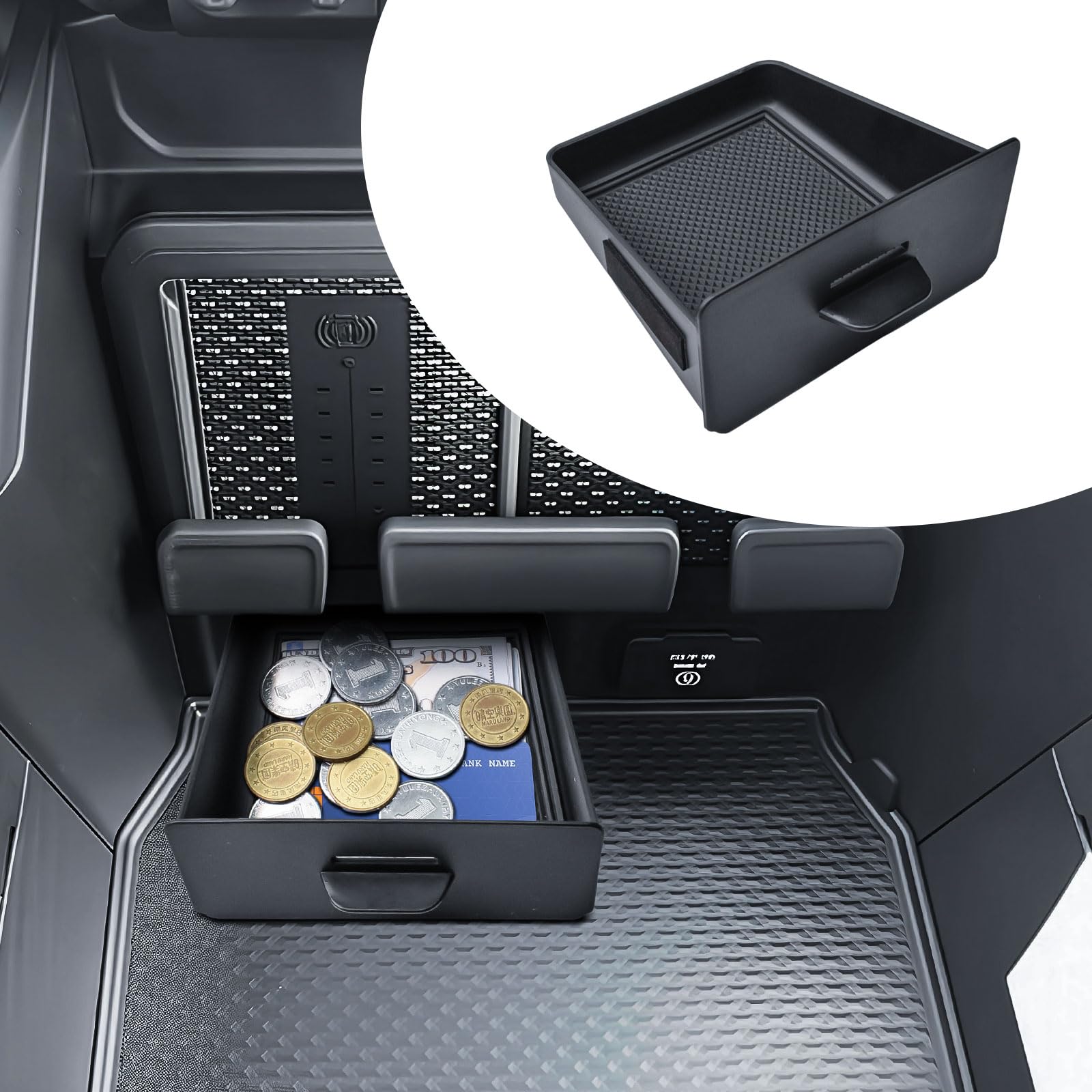 EDBETOS removable cubby drawer keeps clutter down while staying simple to remove